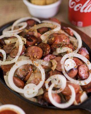 Kielbasa plate served with an option of one side. We use the highest quality meat and they are seasoned to perfection!