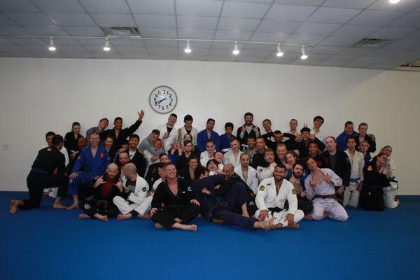 Having fun after belt promotions  at Citadel BJJ in Iowa City Learn more about what BJJ can do for you: https://www.CitadelBJJ.com