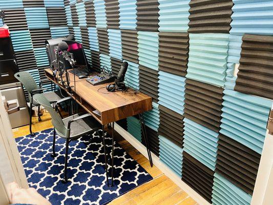 Podcast studio