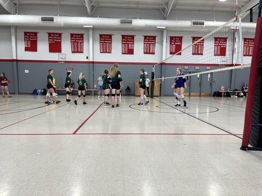 Daughters team won the volleyball game  (august 2022)