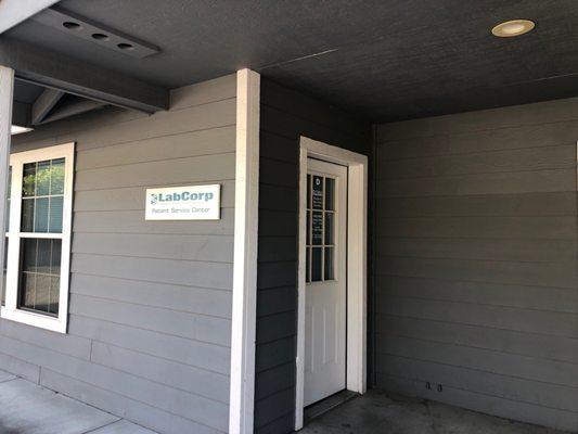 LabCorp Mount Shasta office entrance