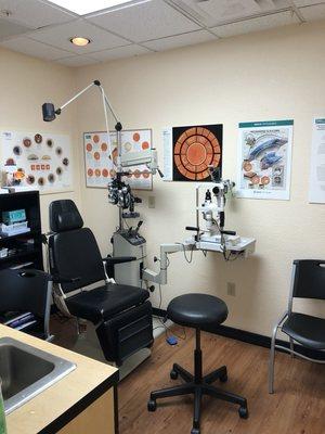 The exam room