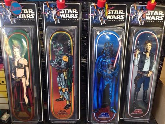 Star Wars Edition boards by Santa Cruz.