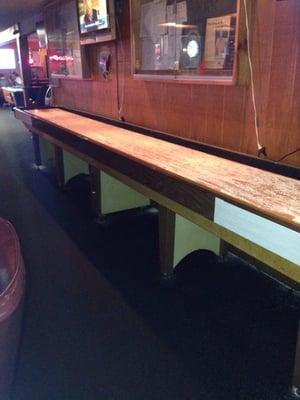 They have shuffle board as an alternative to their 2 pool tables and 3 card tables