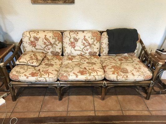 Horrible old couch