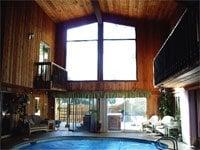 View as you enter the Bed and Breakfast. Indoor Pool