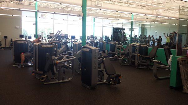 New wellness center and equipment.