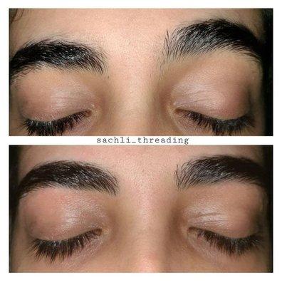 Eyebrow Threading