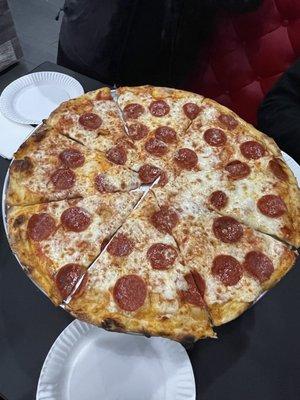 Brick Oven Pepperoni Pizza