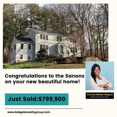 Just Sold! Congratulations to the Sanons on the purchase of your new home! www.adegokerealtygroup.com