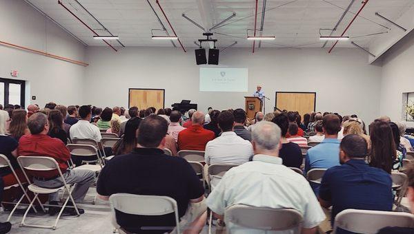 Grand opening of the new elementary building