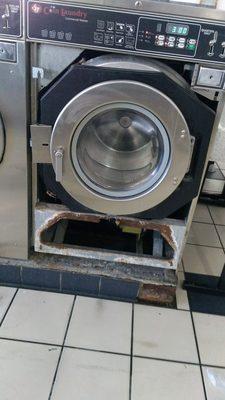 Washer on site