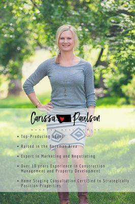 Carissa Paulson - Bozeman Montana Real Estate