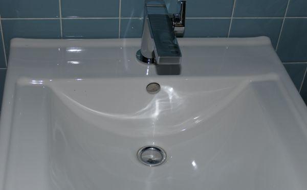 Kohler faucet and American Standard sink