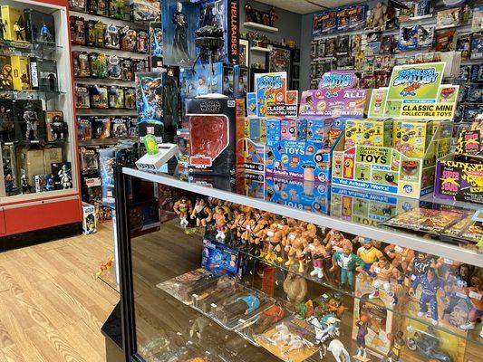 WWE WWF WCW wrestling action figures & more!