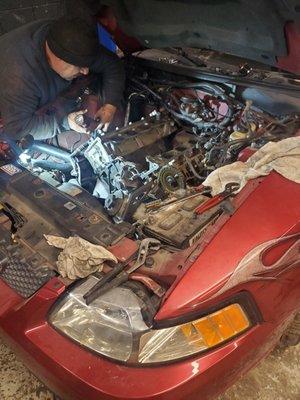 Cylinder head replacement and repair