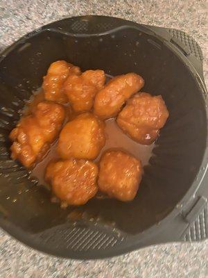 Boneless medium buffalo wings