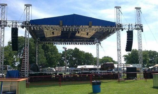 a concert system in the Quad Cities