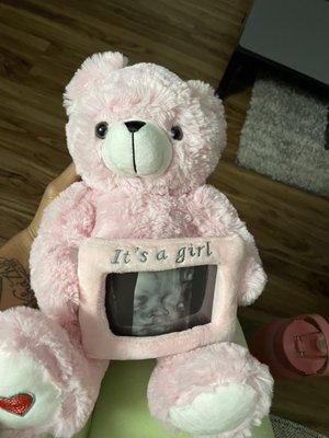 Baby teddy bear with heartbeat