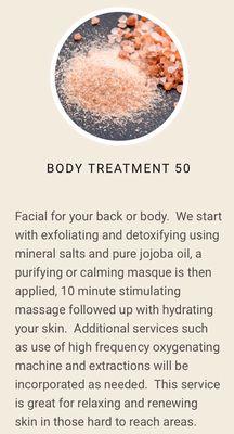 Body treatment