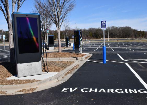 EV charging at Carrowinds