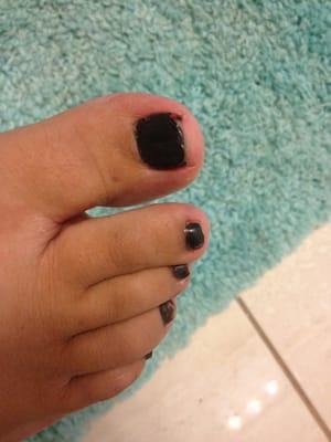 Worst Pedicure and Manicure Ever!!! Never going back again!