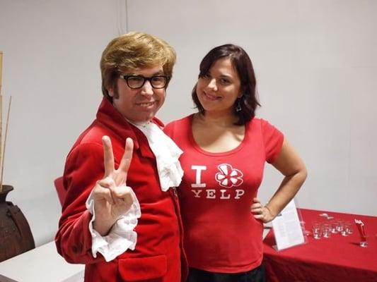 Yelp OC's Hazel and Austin Powers