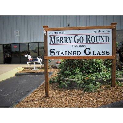 Merry Go Round Stained Glass Center