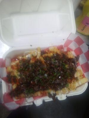 Bulgogi beef fries.