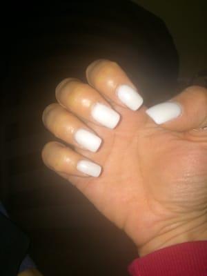 Solar nails-- white powder only