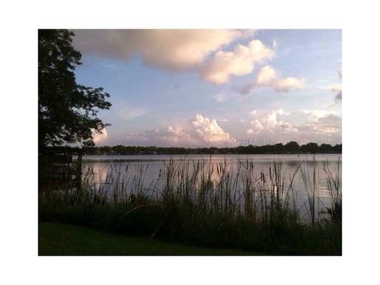 Winter park lake view