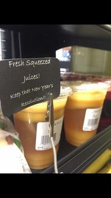 Whoa! Fresh juices!