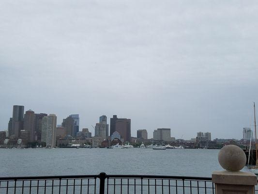 Boston waterfront from Eastie