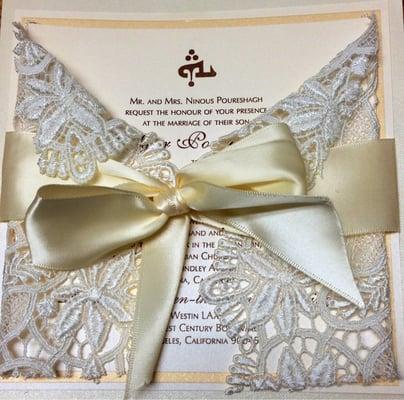 My wedding invite done by A to Z :)