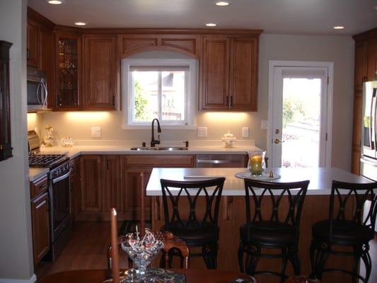 Castro Valley - custom trimmed window in new kitchen 2012