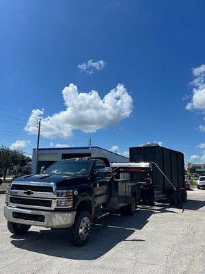 Transporting tires for local  tire shop