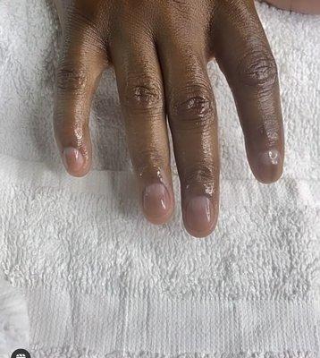 Male manicure