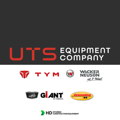 UTS Equipment Company authorized dealer of TYM Tractors, Wacker Neuson, Giant, Econoline, Hyundai, Griffin and Rice Trailers