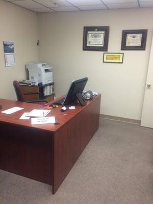 Front desk