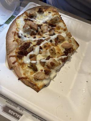 Chicken Bacon Ranch Flatbread Pizza