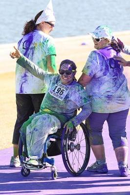 The Color Run in Tempe Town Lake Park