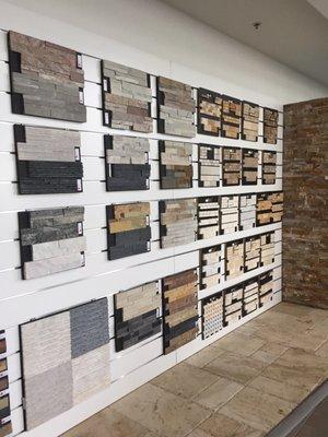 Beautiful selection of stones for your wall accent pieces!