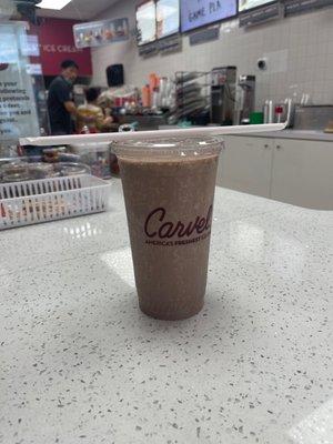 Thick shake chocolate