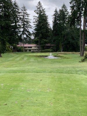 The signature 13th. Played 174 from the white tees yesterday.