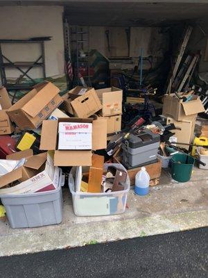 Garage clean outs and junk removal