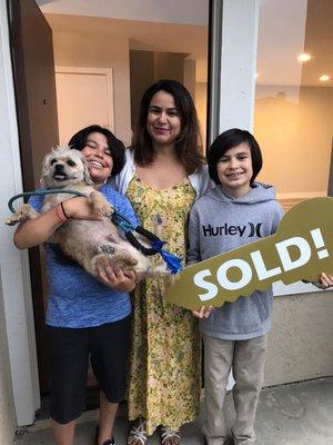 Congratulations to the Lazzari Garcia family purchase in vista California, making dreams come true