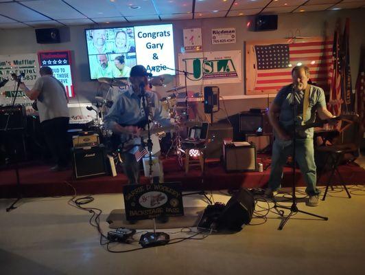 Garrie Woolery and the Backstage Pass at VFW Post 571 in Connersville, IN