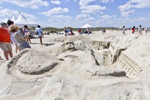 Scad sand art