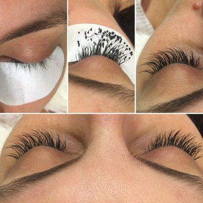 Beautiful Novalash Eyelash Extensions by Kim