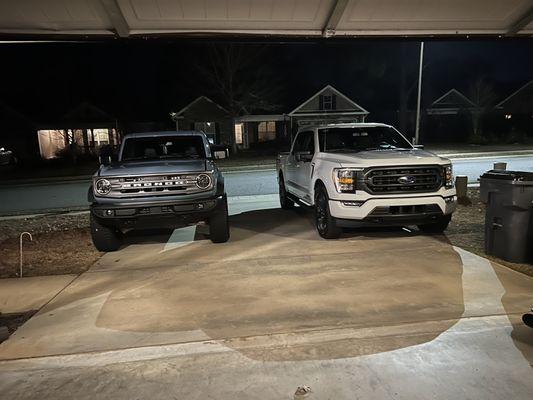 My new Bronco and F-150